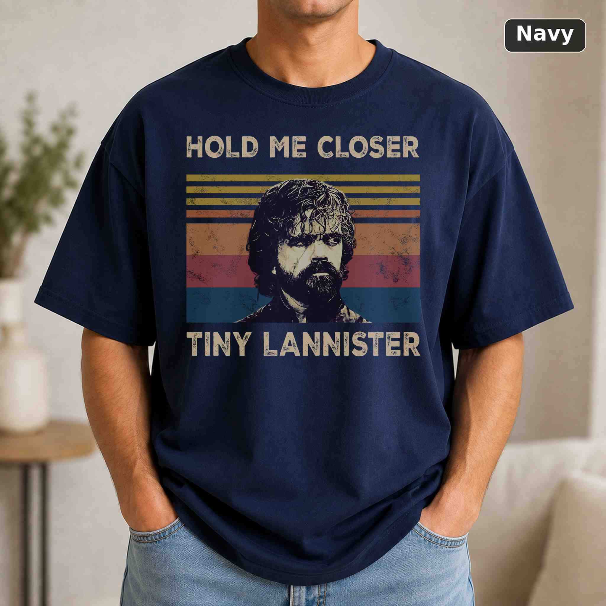 Hold Me Closer Tiny Lannister T-Shirt, Vintage Movie Graphic Tee, Retro Film Fan Gift 4