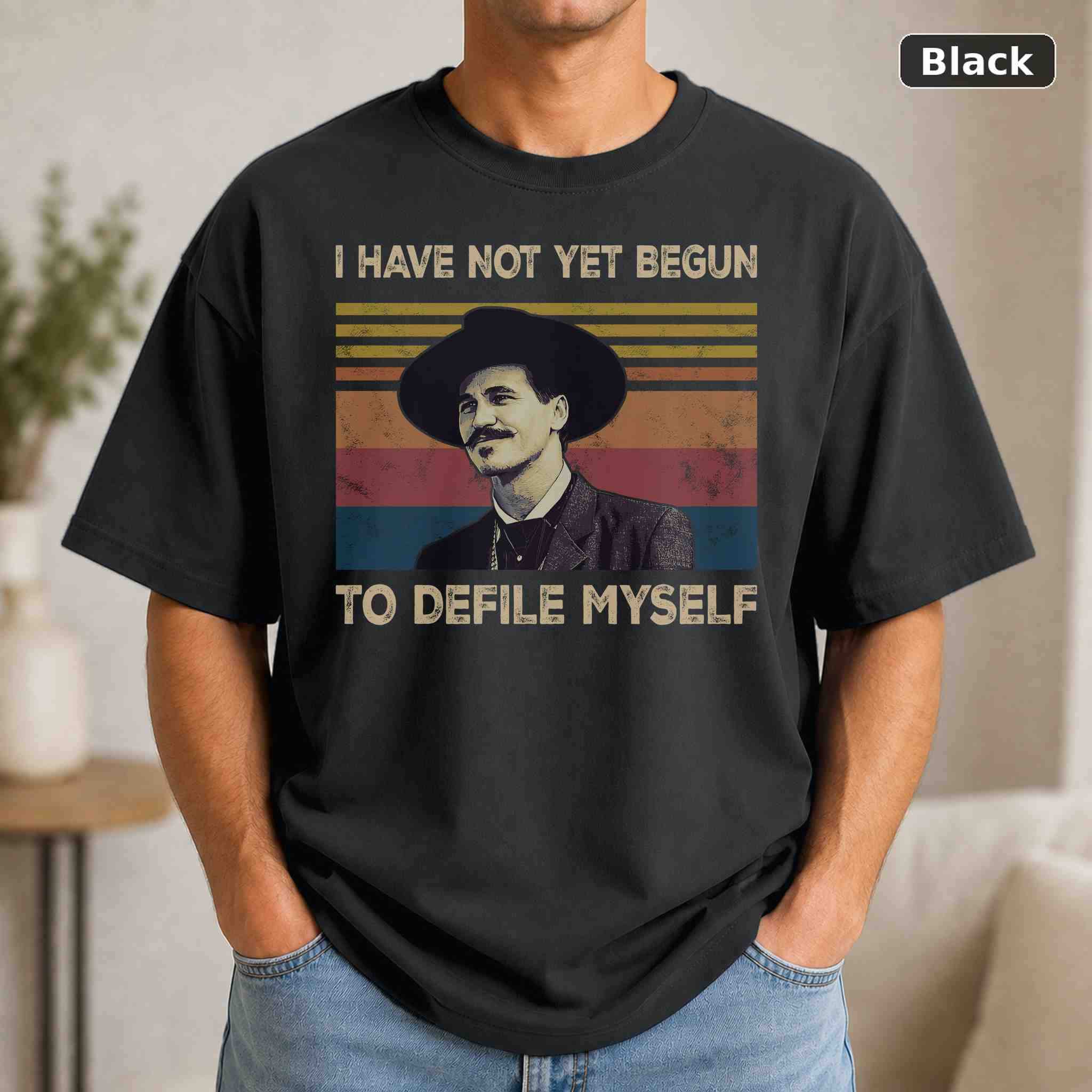 I Have Not Yet Begun To Defile Myself T-Shirt, Vintage Movie Graphic Tee, Retro Film Fan Gift I Have Not Yet Begun To Defile Myself T-Shirt, Vintage Movie Graphic Tee, Retro Film Fan Gift