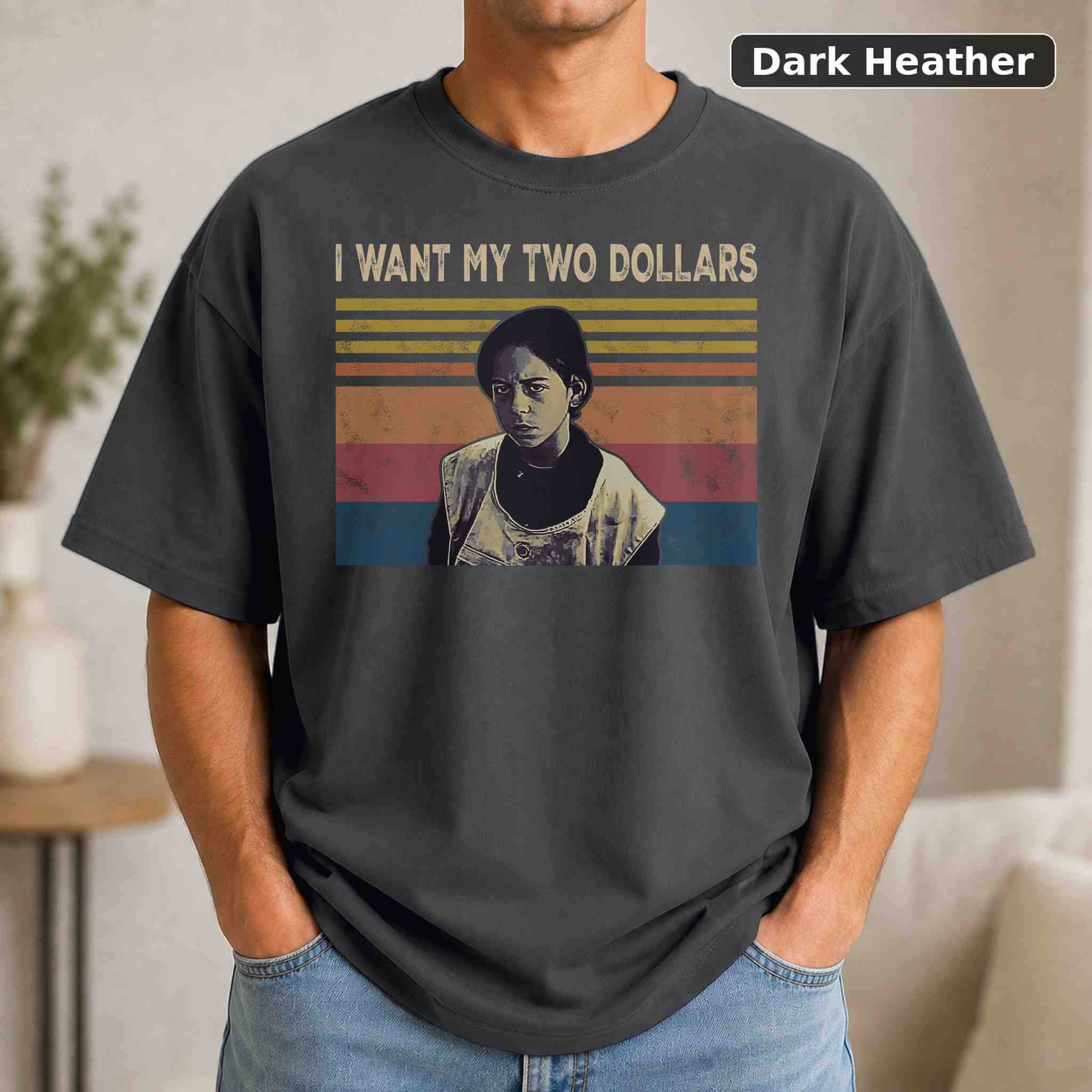 I Want My Two Dollars T-Shirt, Better Off Dead Movie Graphic Tee 3