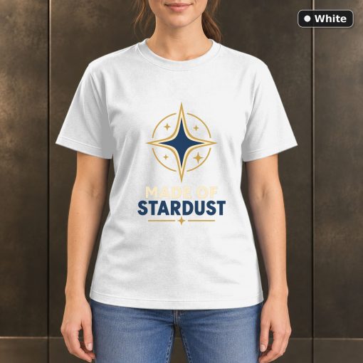 Made of Stardust Star T-Shirt, Minimalist Celestial Graphic 6