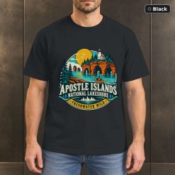 Apostle Islands Wisconsin Retro T-Shirt Design Apostle Islands Wisconsin Retro T-Shirt Design