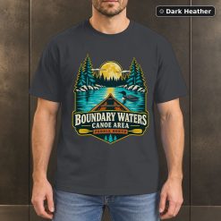 Boundary Waters Minnesota Retro T-Shirt Design 6