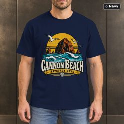 Cannon Beach Oregon Vintage T-Shirt Design 7