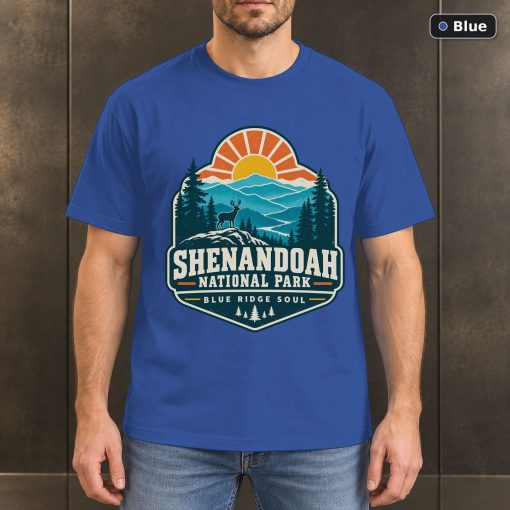 Shenandoah National Park Vintage T-Shirt Design 2