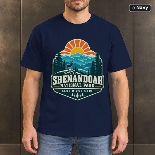 Shenandoah National Park Vintage T-Shirt Design 4