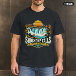 Shoshone Falls Idaho Vintage T-Shirt Design