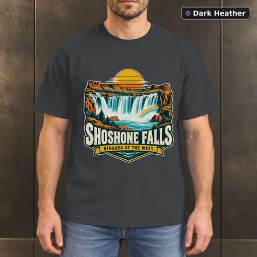 Shoshone Falls Idaho Vintage T-Shirt Design 3