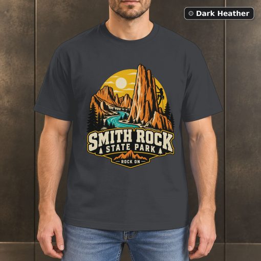 Smith Rock Oregon Retro T-Shirt Design 3