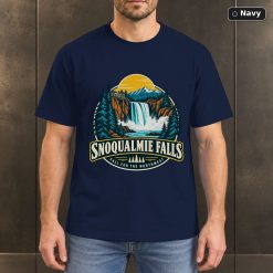 Snoqualmie Falls Washington T-Shirt Design 7