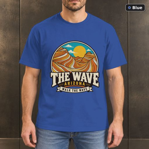 The Wave Arizona Vintage Desert T-Shirt Design 2