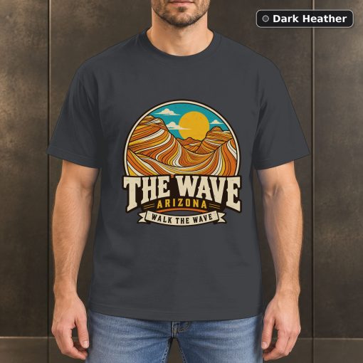 The Wave Arizona Vintage Desert T-Shirt Design 3