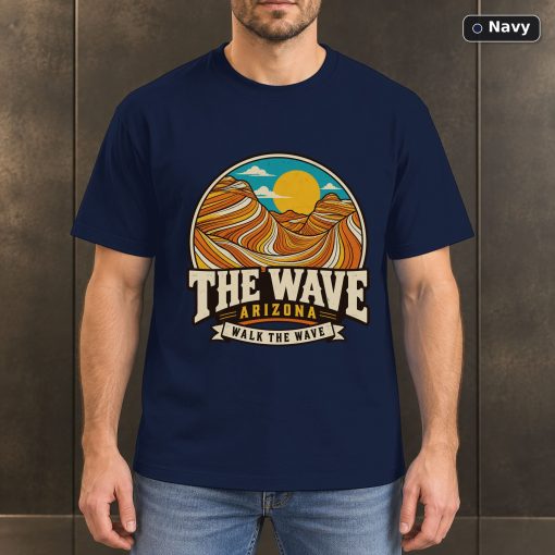 The Wave Arizona Vintage Desert T-Shirt Design 4