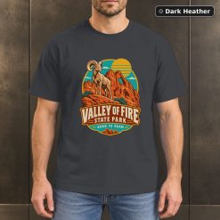 Valley of Fire Nevada Vintage T-Shirt Design 6