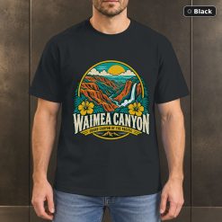 Waimea Canyon Hawaii Retro T-Shirt Design Waimea Canyon Hawaii Retro T-Shirt Design