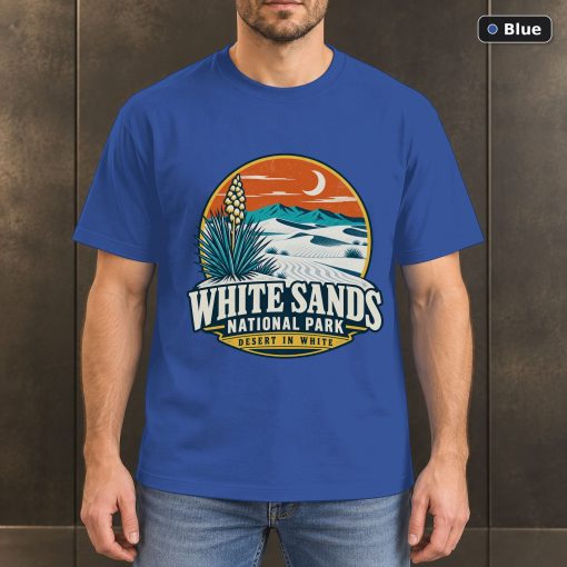 White Sands National Park Retro T-Shirt Design 2