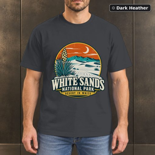 White Sands National Park Retro T-Shirt Design 3