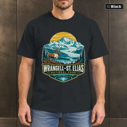 Wrangell St Elias Alaska Vintage T-Shirt Design
