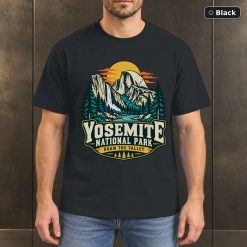 Yosemite National Park Vintage Nature T-Shirt Design