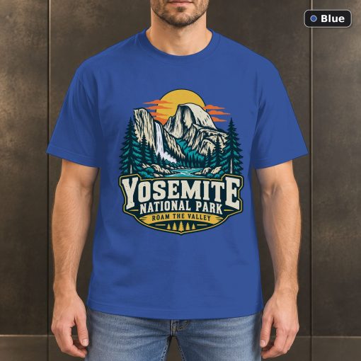 Yosemite National Park Vintage Nature T-Shirt Design 2
