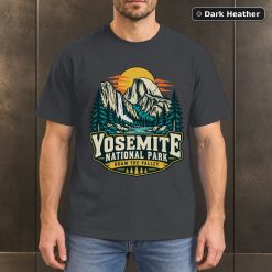 Yosemite National Park Vintage Nature T-Shirt Design 6