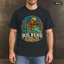 Big Bend National Park Texas Retro T-Shirt Design Big Bend National Park Texas Retro T-Shirt Design