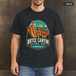 Bryce Canyon National Park Vintage T-Shirt Design Bryce Canyon National Park Vintage T-Shirt Design