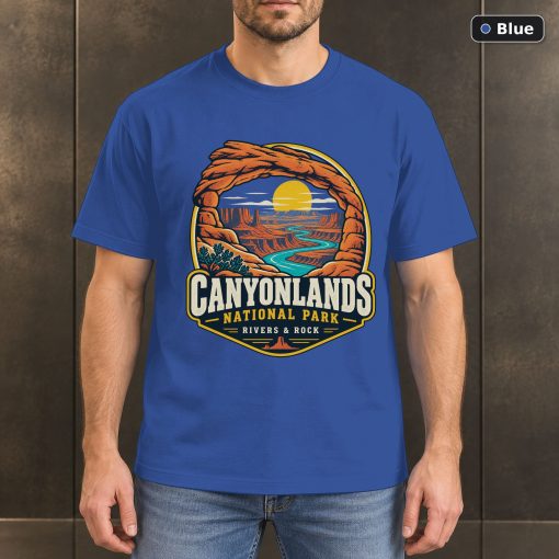 Canyonlands National Park Vintage T-Shirt Design 2
