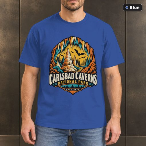 Carlsbad Caverns National Park Vintage T-Shirt Design 2