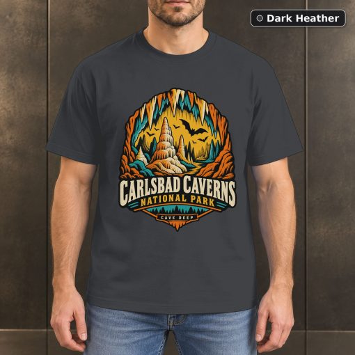 Carlsbad Caverns National Park Vintage T-Shirt Design 3