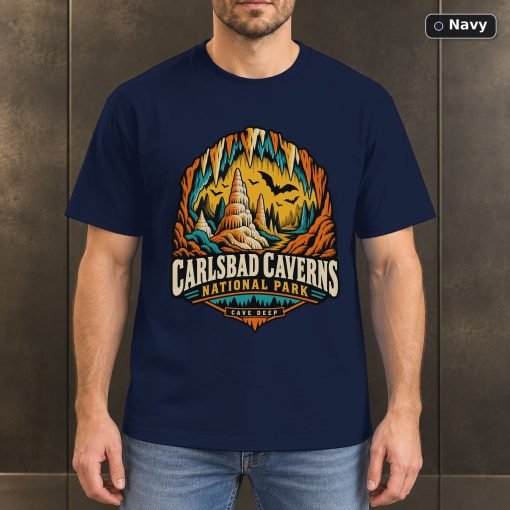 Carlsbad Caverns National Park Vintage T-Shirt Design 4