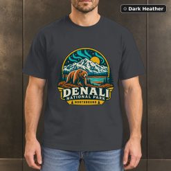 Denali National Park Alaska Vintage T-Shirt Design 6