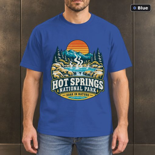 Hot Springs National Park Arkansas T-Shirt Design 2
