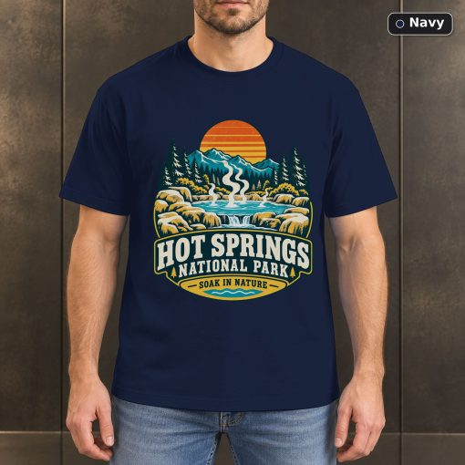 Hot Springs National Park Arkansas T-Shirt Design 4