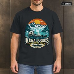 Kenai Fjords Alaska Vintage T-Shirt Design