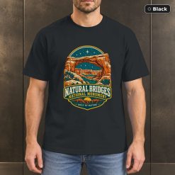 Natural Bridges Utah Retro T-Shirt Design Natural Bridges Utah Retro T-Shirt Design