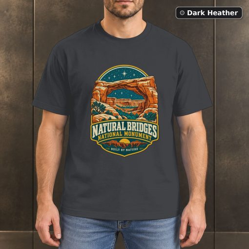 Natural Bridges Utah Retro T-Shirt Design 3