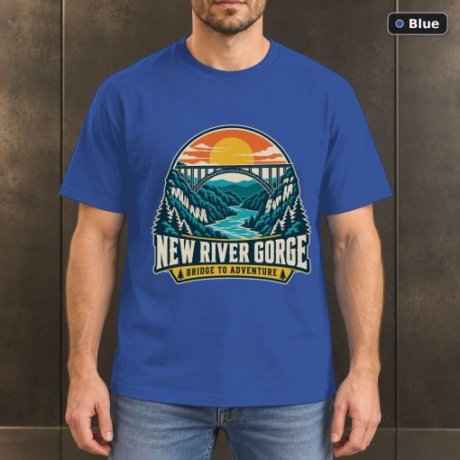 New River Gorge West Virginia T-Shirt Design 2
