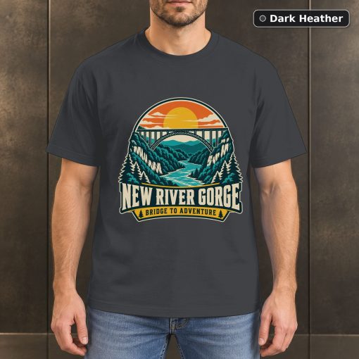 New River Gorge West Virginia T-Shirt Design 3