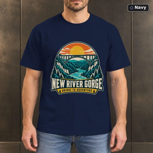 New River Gorge West Virginia T-Shirt Design 4