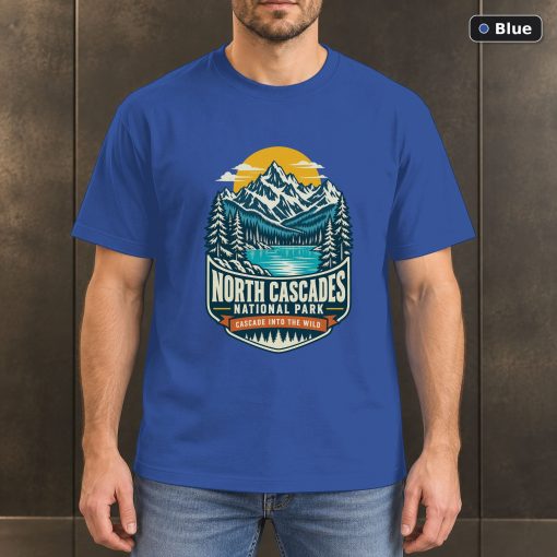 North Cascades National Park T-Shirt Design 2