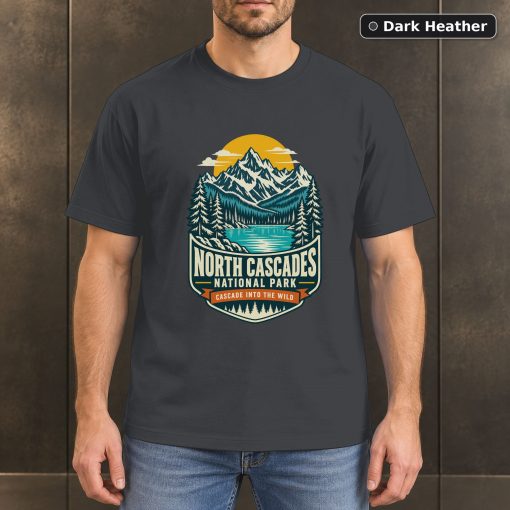 North Cascades National Park T-Shirt Design 3