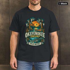 Okefenokee Swamp Georgia Vintage T-Shirt Design