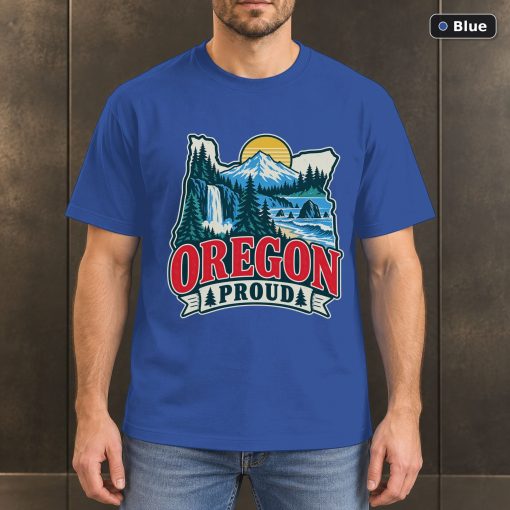 Oregon Proud Shirt, Vintage Oregon State Pride T-Shirt 2