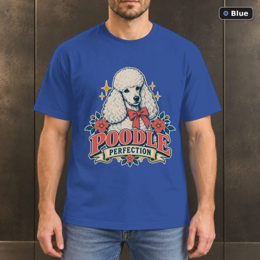 Poodle Perfection Shirt, Vintage Poodle Dog Lover T-Shirt 2