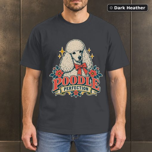 Poodle Perfection Shirt, Vintage Poodle Dog Lover T-Shirt 3