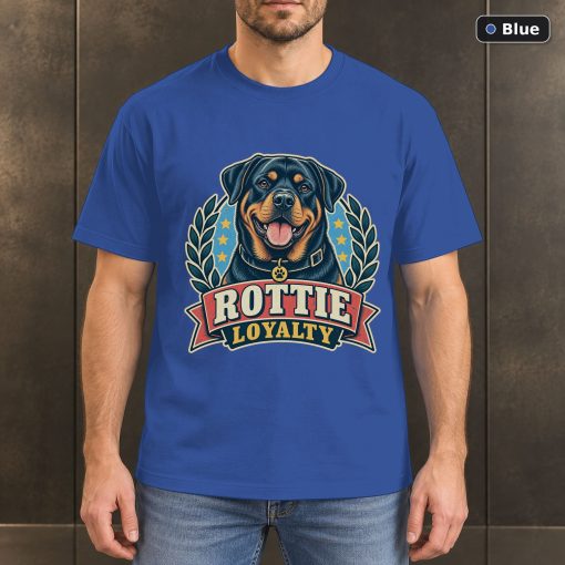 Rottie Loyalty Shirt, Vintage Rottweiler Dog Lover T-Shirt 2