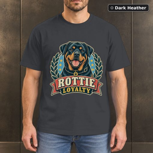 Rottie Loyalty Shirt, Vintage Rottweiler Dog Lover T-Shirt 3