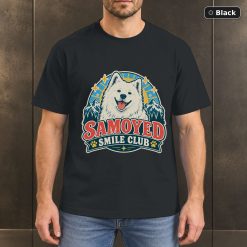 Samoyed Smile Club Shirt, Vintage Samoyed Dog Lover T-Shirt