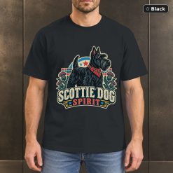 Scottie Dog Spirit Shirt, Vintage Scottish Terrier Dog Lover T-Shirt Scottie Dog Spirit Shirt, Vintage Scottish Terrier Dog Lover T-Shirt
