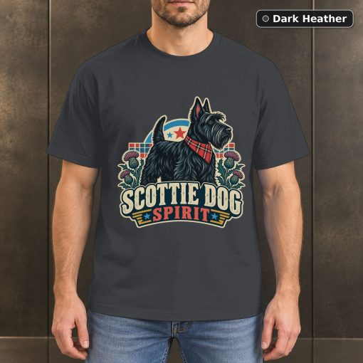 Scottie Dog Spirit Shirt, Vintage Scottish Terrier Dog Lover T-Shirt 3